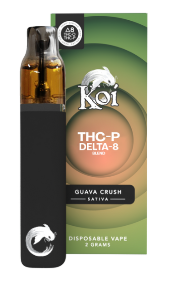 Koi - Delta 8 + THCO + THCP - Disposable - Guava Crush 2000mg Vaporized LLC Koi - Delta 8 + THCO + THCP - Disposable - Guava Crush 2000mg Vaporized LLC