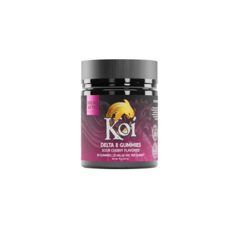 Koi - Delta 8 - Gummies - Sour Cherry 20pcs 500mg