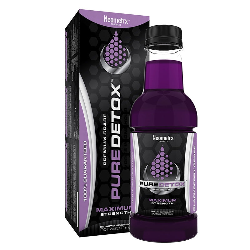 Neometrx - Pure Detox Max Strength - Blackberry Grape