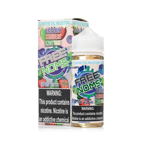 Free Noms - Blueberry Strawberry Kiwi Yogurt 3mg