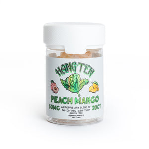 HANG-TEN 50mg Gummies - Peach Mango