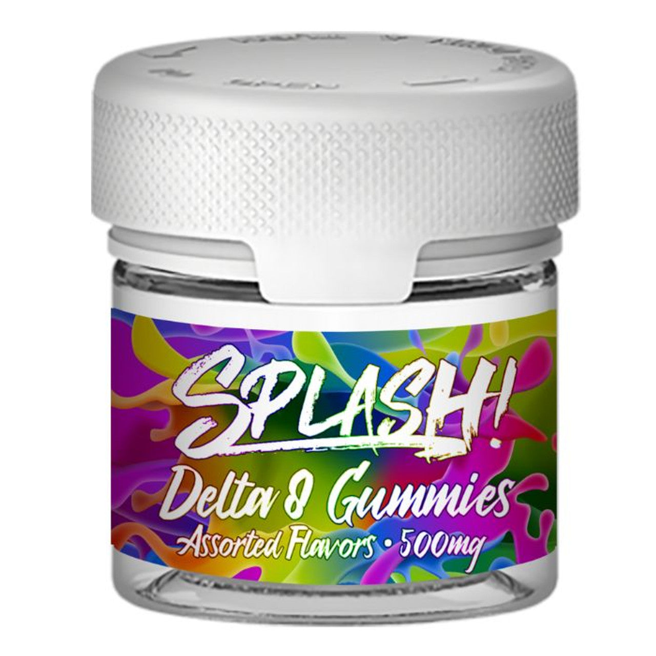 SPLASH Assorted Flavors Gummies 500MG (Delta 8)