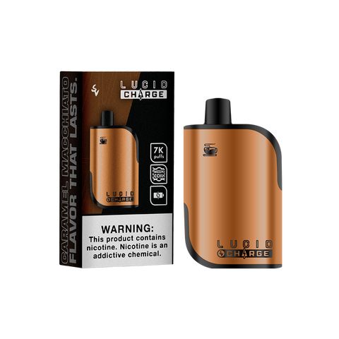 LUCID CHARGE - Caramel Macchiato 7000 Puffs