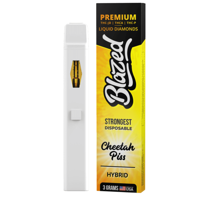 Blazed 3 Gram Disposable - Cheetah Piss