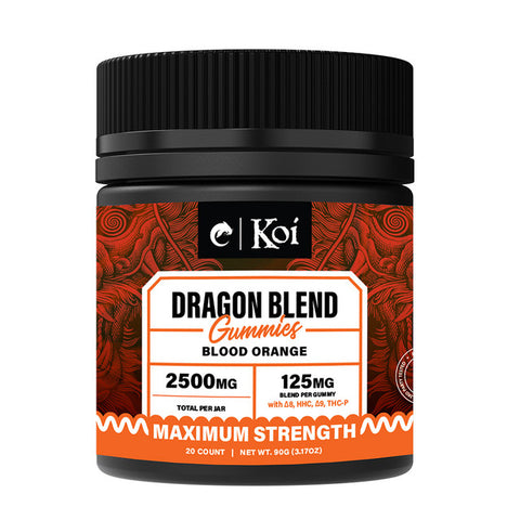 Koi - Gummies - Dragon Blend - Blood Orange 2500mg