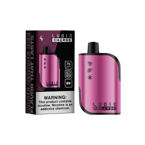 Disposable - LUCID CHARGE - Aloe Grape Ice 7000 Puffs