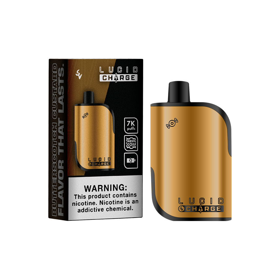 Disposable - LUCID CHARGE - Butterscotch Custard 7000 Puffs