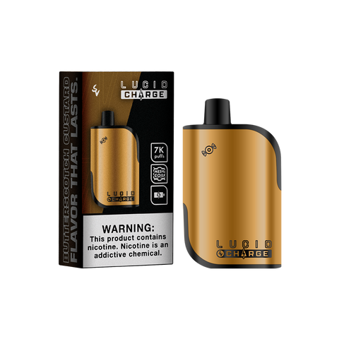 Disposable - LUCID CHARGE - Butterscotch Custard 7000 Puffs