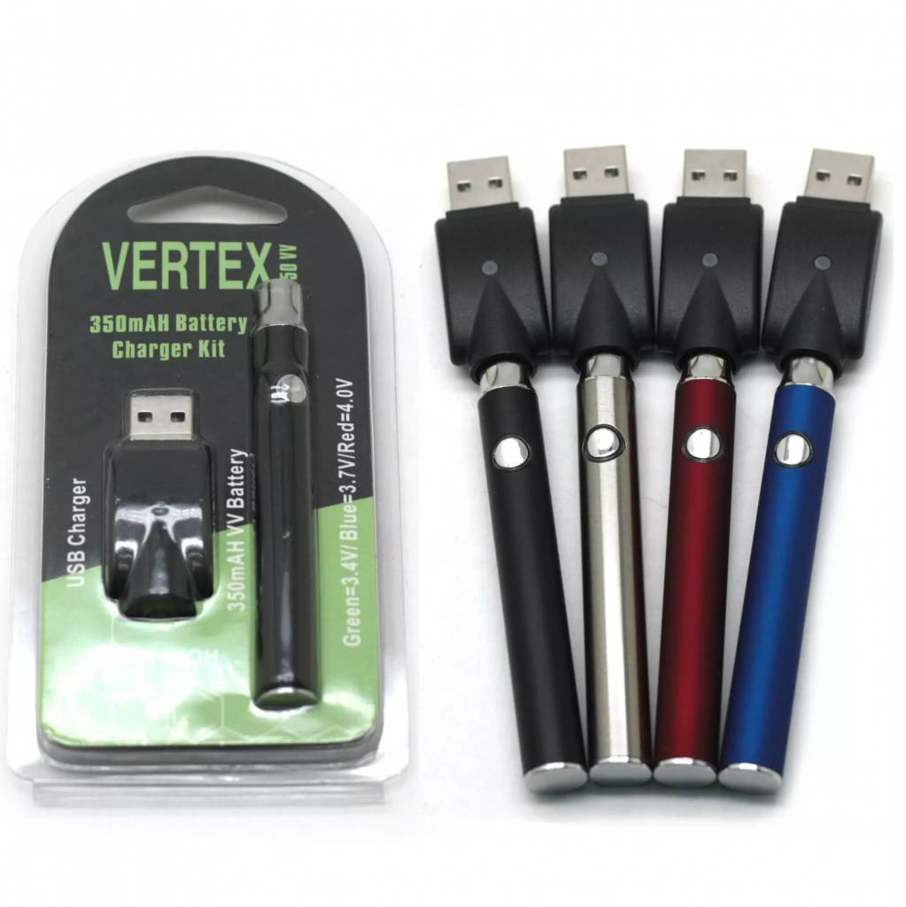 Vertex 350mAh VV Battery(Button Fire)