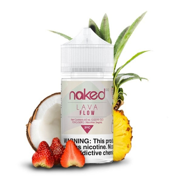 Naked 100 - Lava Flow 3mg  Vaporized LLC