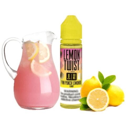 Twist E-Liquid - Pink Punch Lemonade 3mg (Pink No. 1)