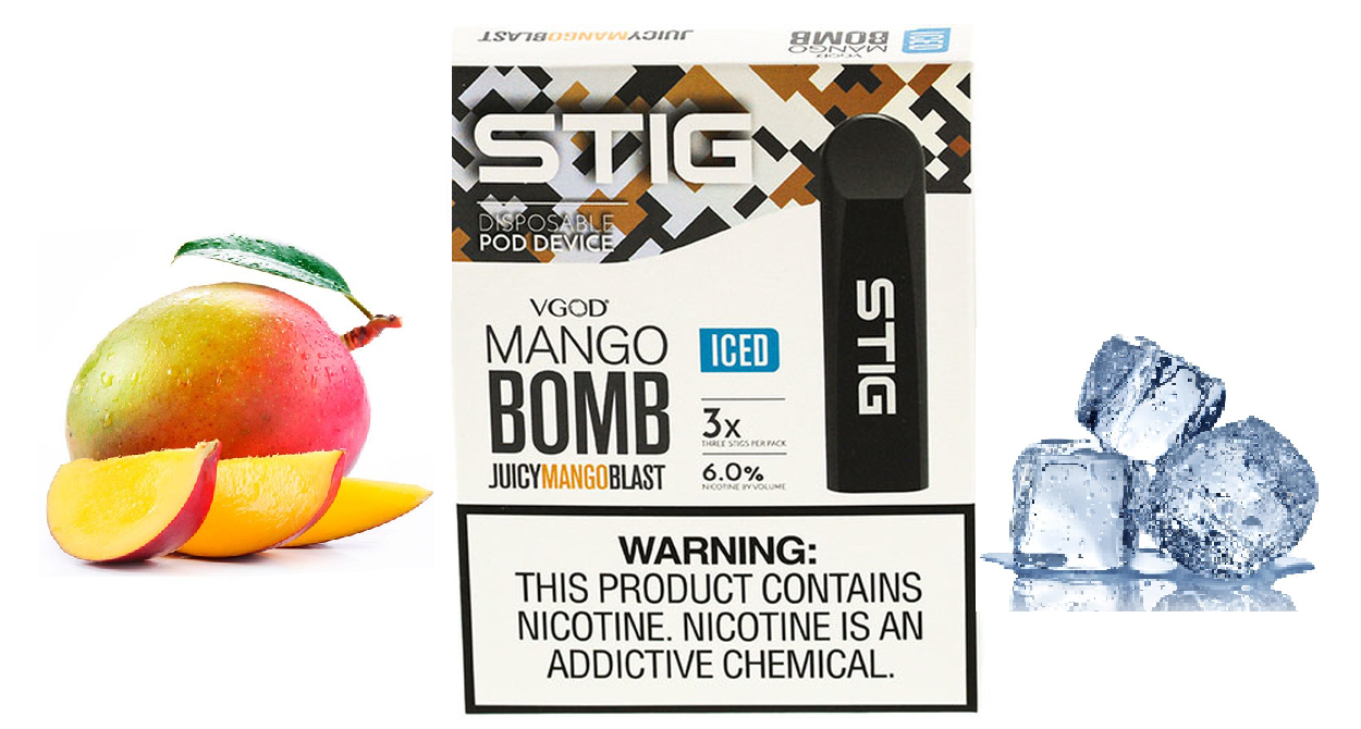 Stig - Iced Mango Bomb 3pk 6%