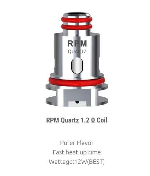 SMOK RPM 40 1.2 Quartz Coil single  Vaporized LLC