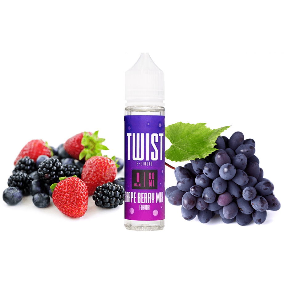 Twist E-Liquid - Grape Berry Mix 3mg (Purple Grape)