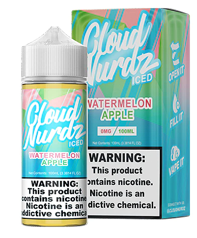 Cloud Nurdz - Apple Watermelon ICE 3mg