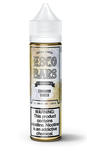 Esco Bars E-Liquid - Cinnamon Danish