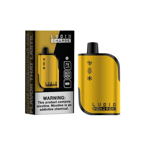 LUCID - CHARGE Aloe Pineapple Ice 7000 Puffs