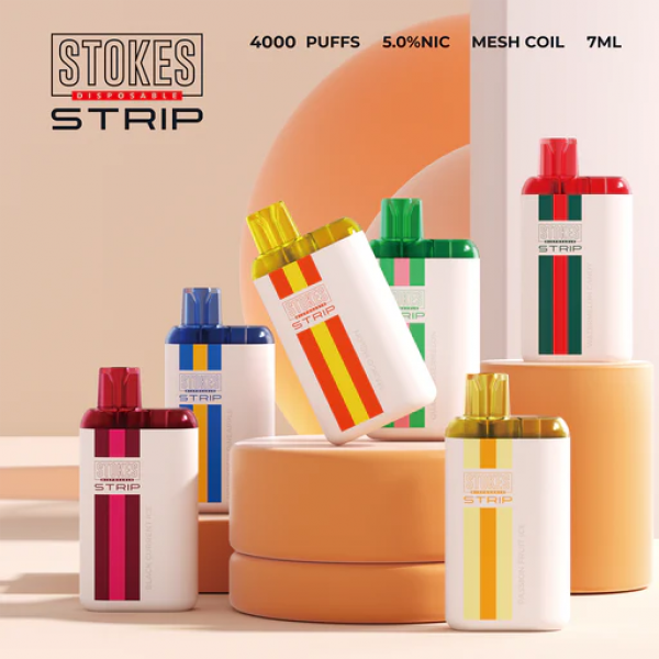 Disposable - Stokes Strip - 5% - Passion Fruit Ice