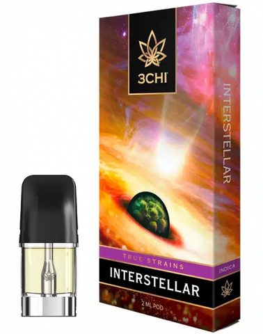 3CHI - Interstellar – True Strains – 2ml Vape Pod(No Battery)