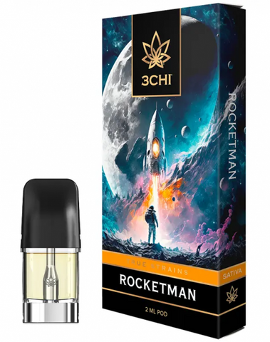 3CHI - Rocketman – True Strains – 2ml Vape Pod(No Battery)