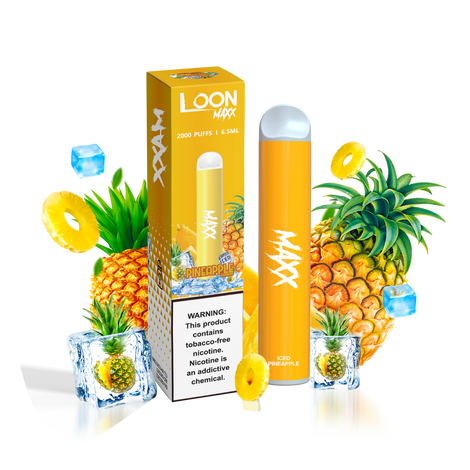 Disposable - LOON MAXX - Iced Pineapple 6%