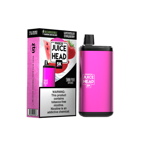 Disposable - Juice Head 5000 puff Watermelon Strawberry Freeze