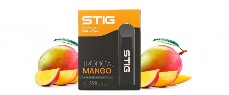 Disposable - Stig Tropical Mango 3pk 6%