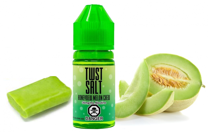 Twist Salt - (Green No.1) Honeydew Melon Chew 50mg