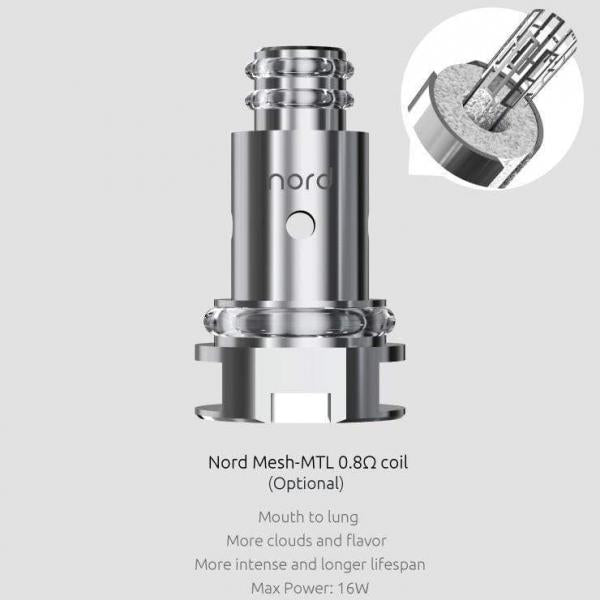 SMOK Nord Mesh MTL Coil 0.8 ohm (Single)