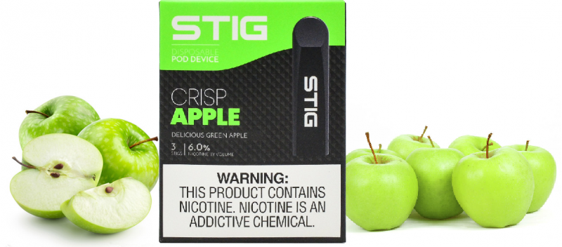 Disposable - Stig Crisp Apple 3pk 6%