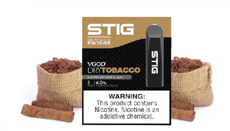 Stig Disposable Dry Tobacco 3pk 6%