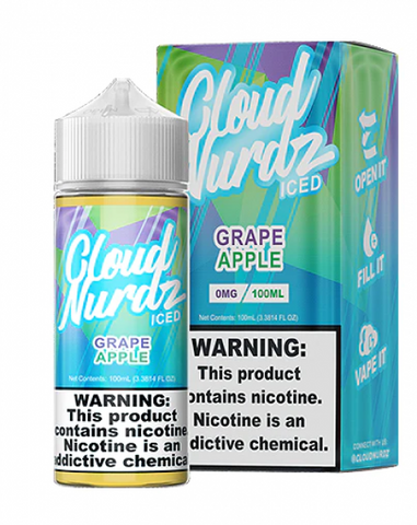 Cloud Nurdz - Grape Apple ICE 3mg