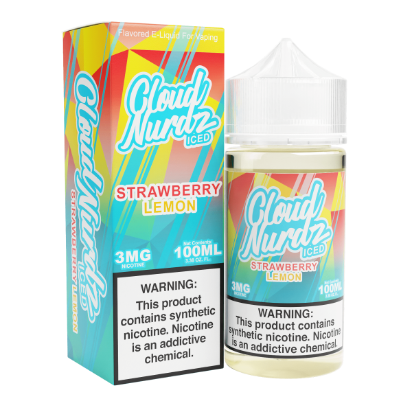Cloud Nurdz - Strawberry Lemon ICE 3mg
