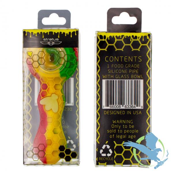 Stratus Silicone Bee Spoon Hand Pipe