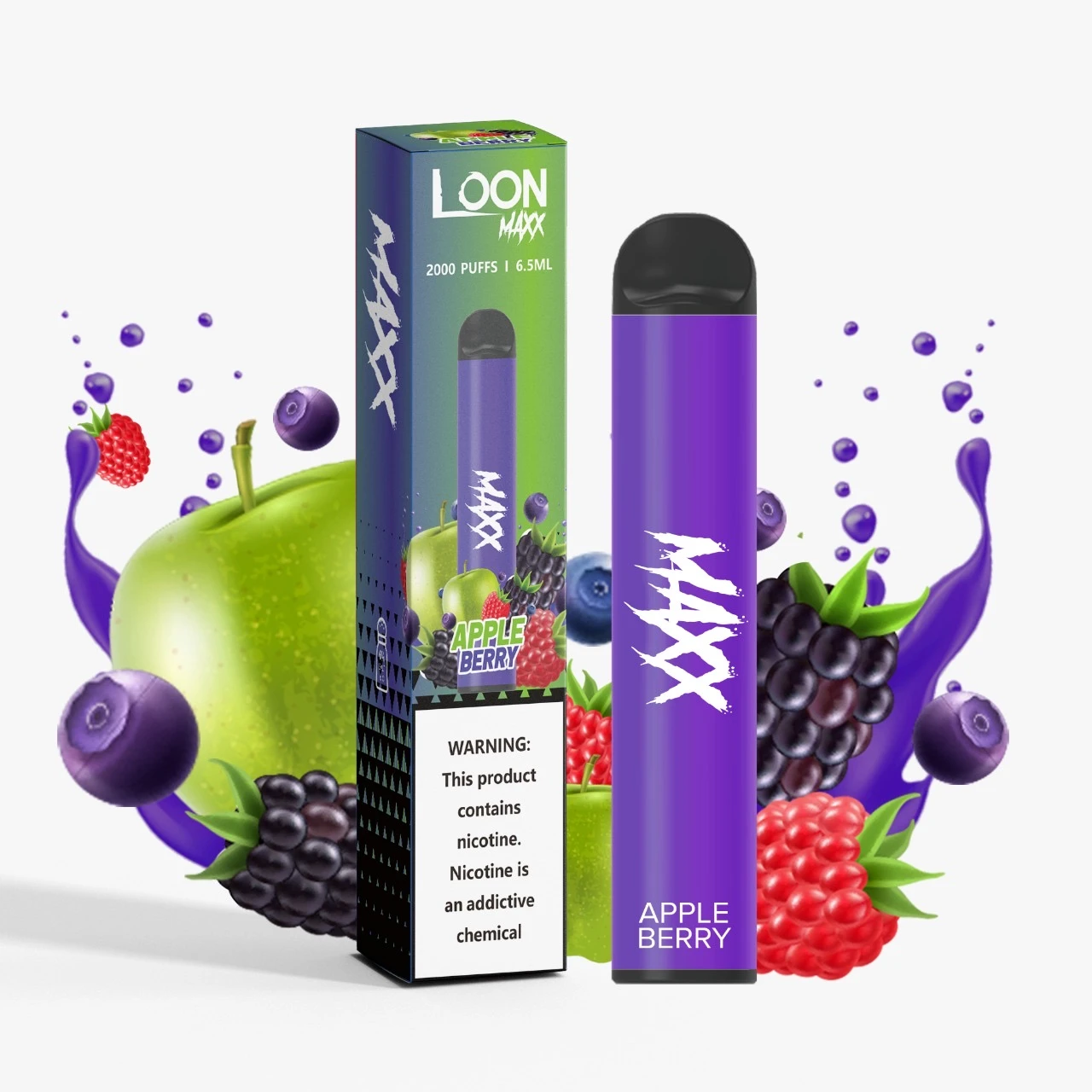 Disposable - LOON MAXX - Apple Berry 6%