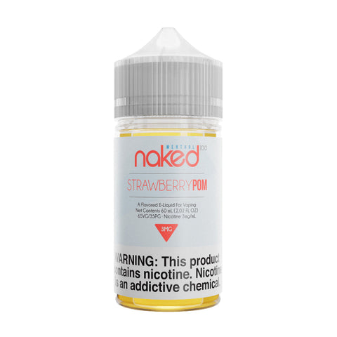 Naked 100 - Strawberry POM Menthol 3mg