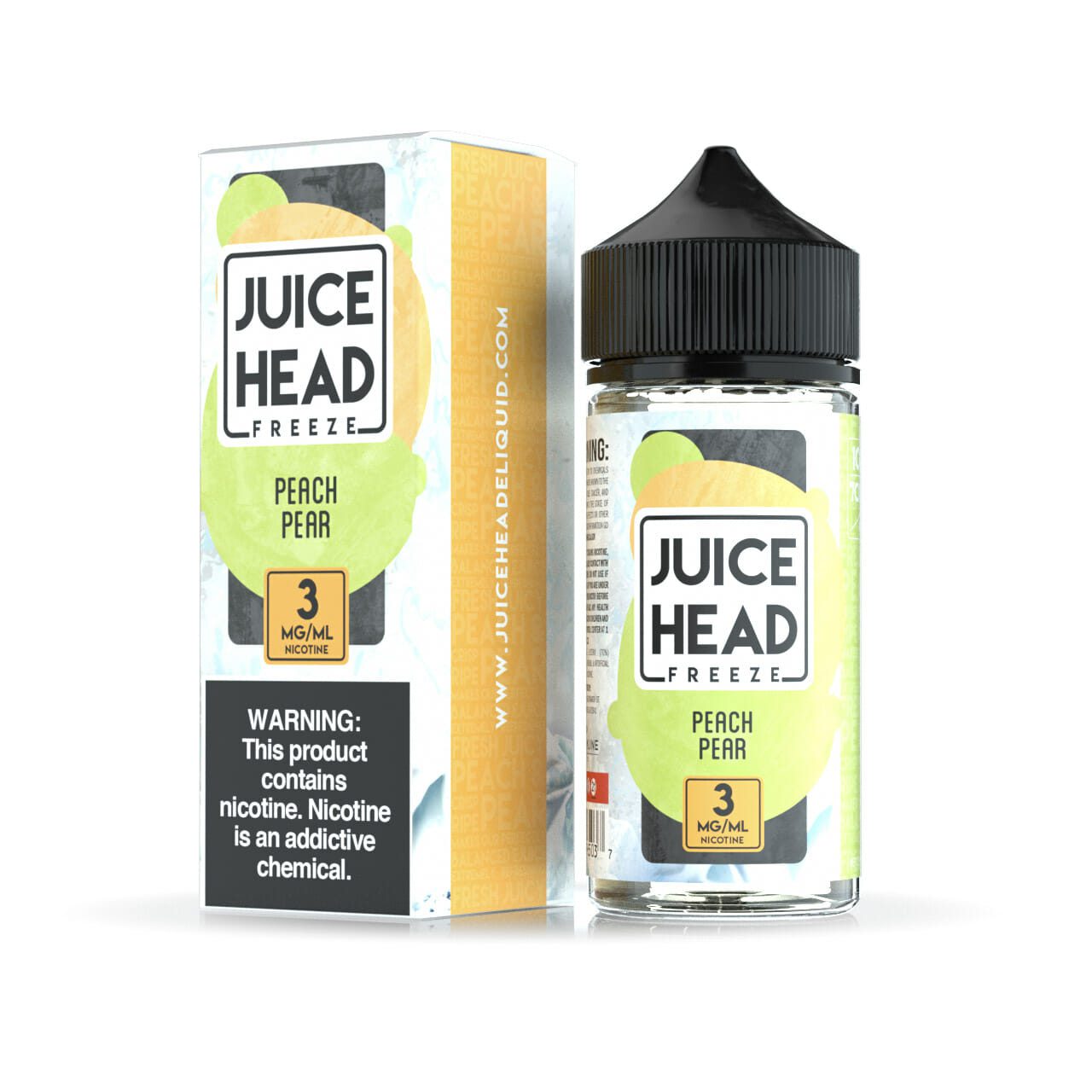 Juice Head - Peach Pear ICE 3mg