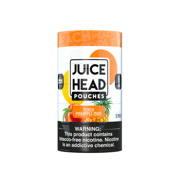 Juice Head ZTN Pouches - Peach Pineapple Mint .6mg