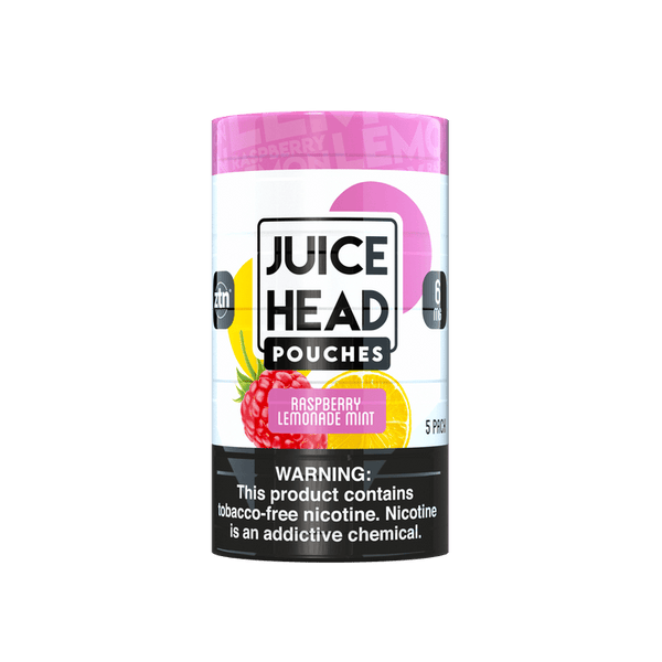 Juice Head ZTN Pouches - Raspberry Lemon Mint .6mg