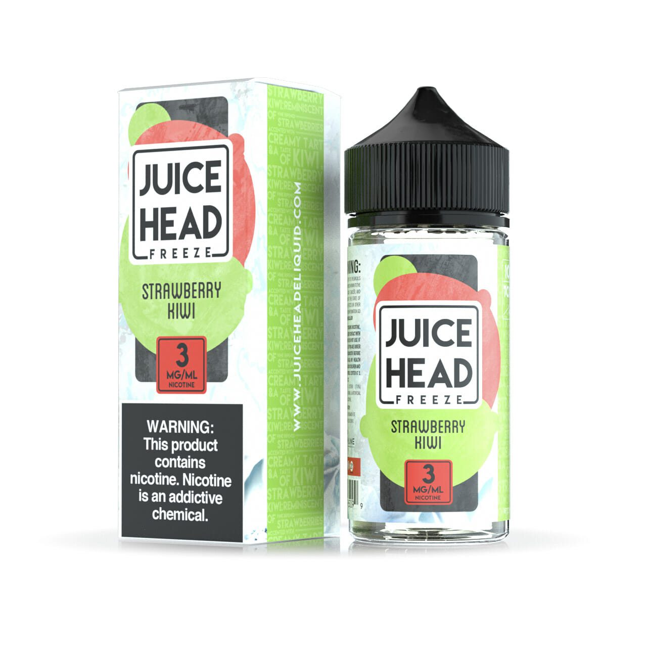 Juice Head - Strawberry Kiwi Freeze 3mg