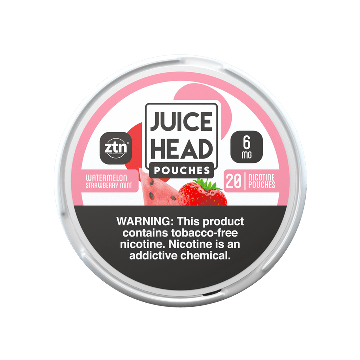 Juice Head ZTN Pouches - Watermelon Strawberry Mint .6mg