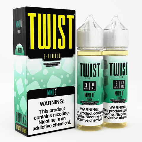 Twist E-Liquid - Arctic Cool Mint 3mg (Mint 0*)