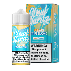 Cloud Nurdz - Blue Razz Peach ICE 3mg